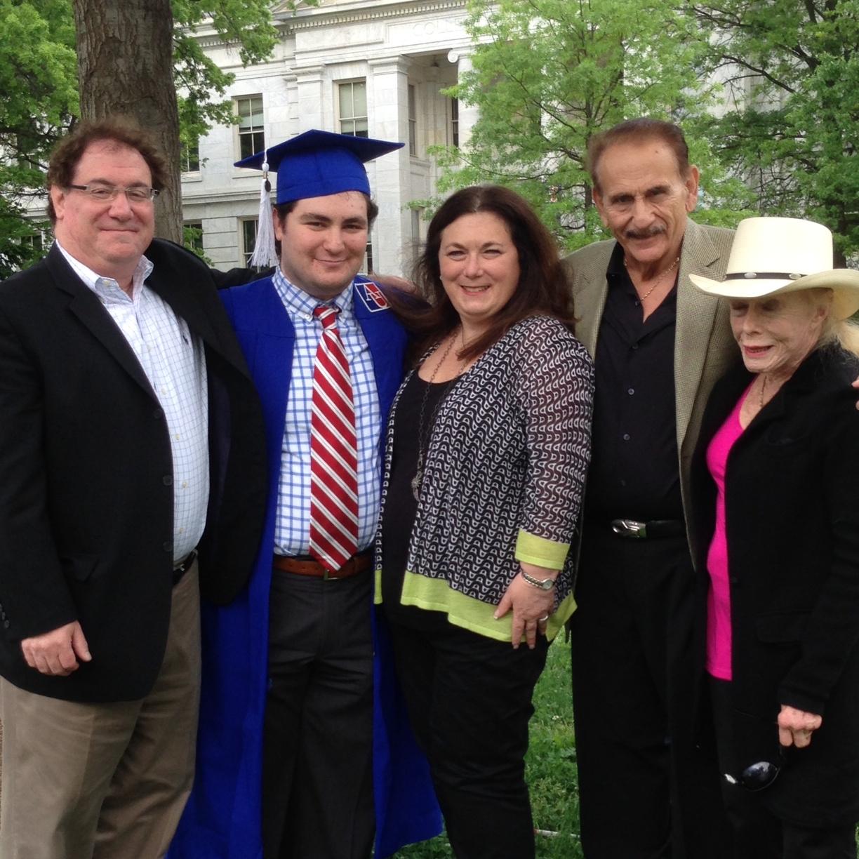 David with family